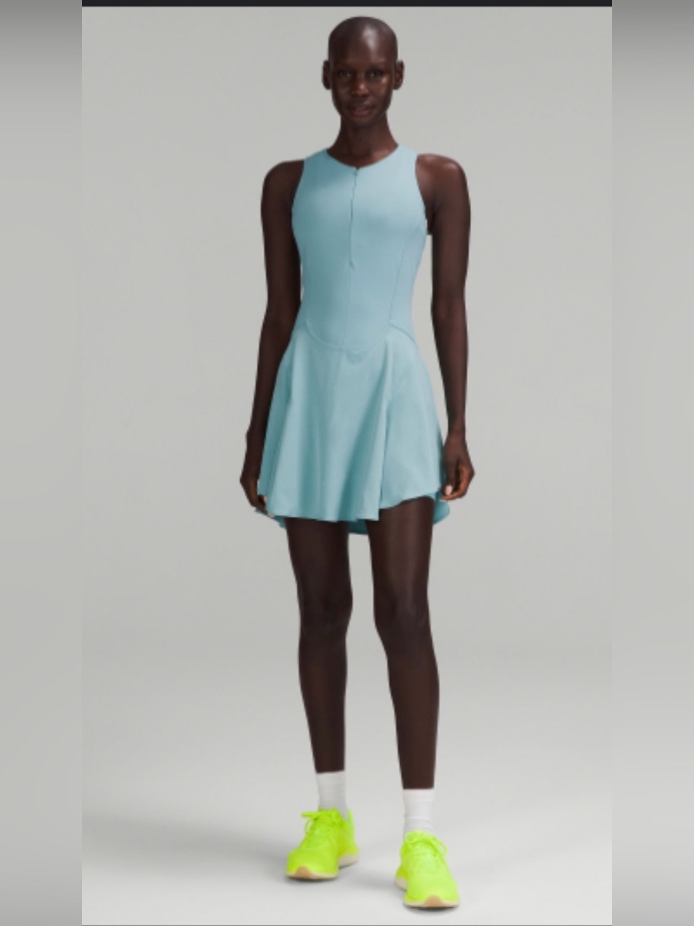 lululemon athletica Teal Sleeveless Tennis Dress